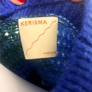 Kerisma Women's Vibrant Blue Turtleneck Sweater